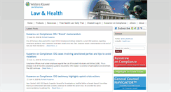 Desktop Screenshot of health.wolterskluwerlb.com