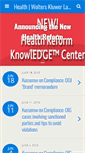 Mobile Screenshot of health.wolterskluwerlb.com